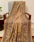 beige pashmina shawl