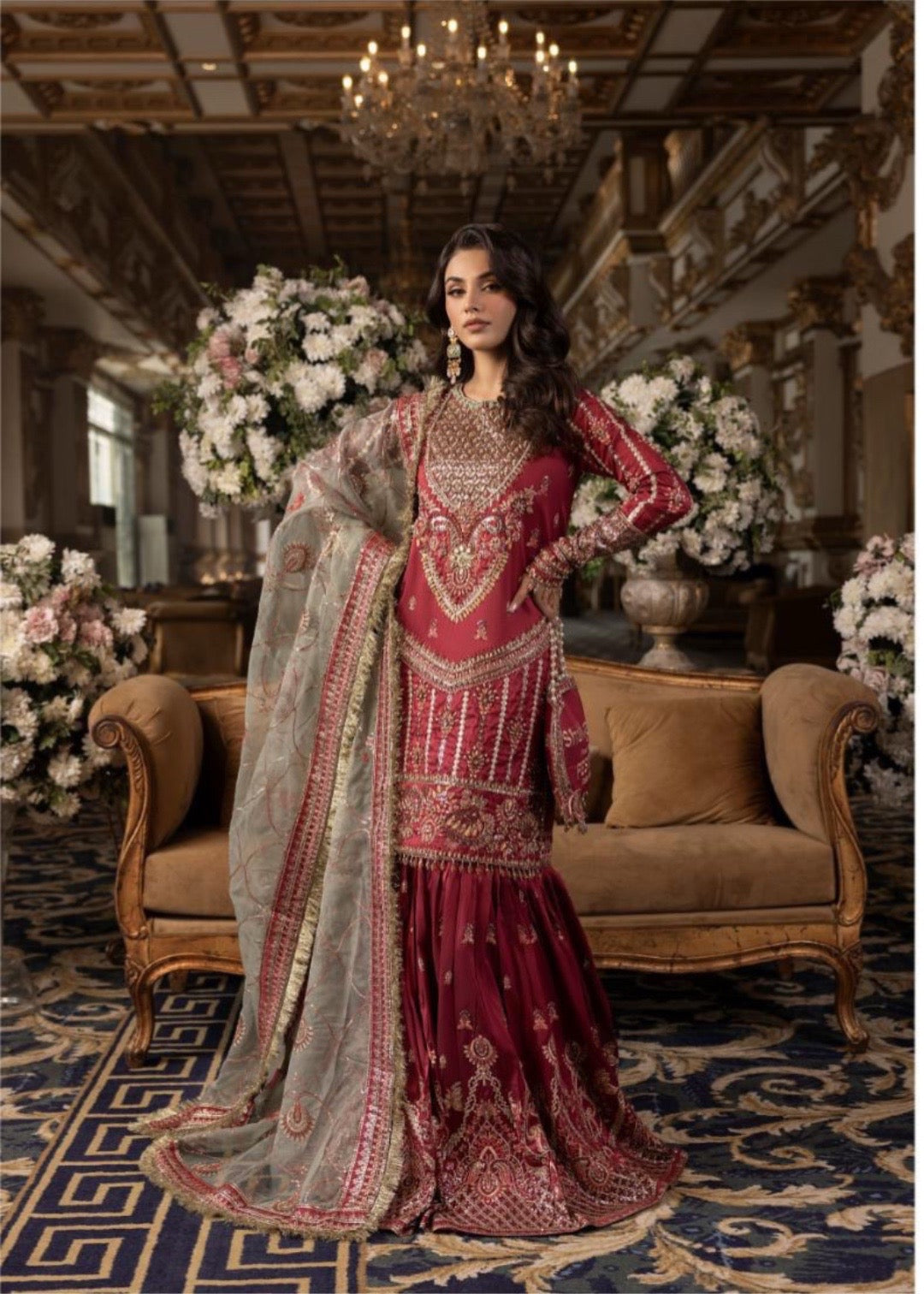 Red Chiffon
